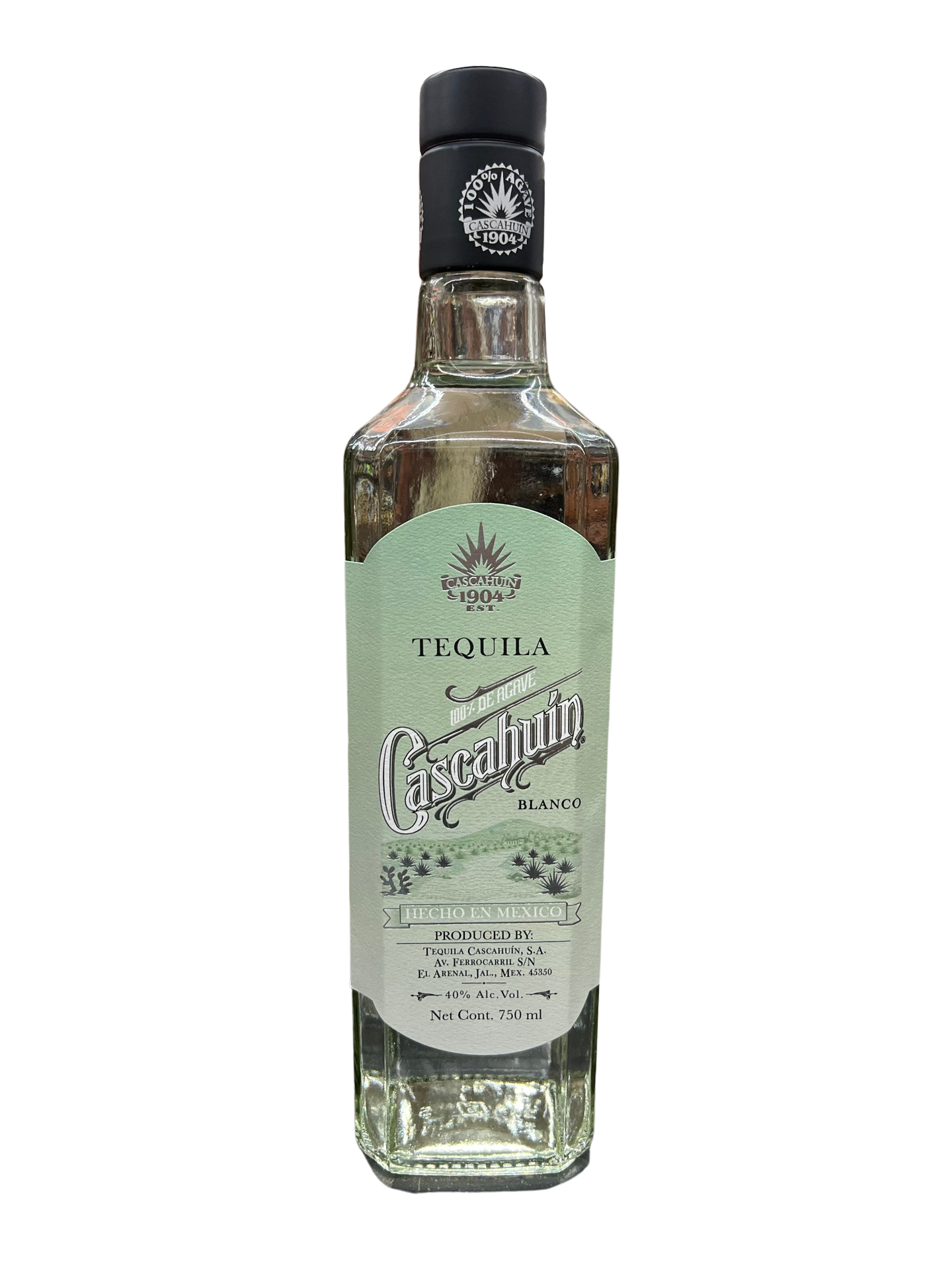 Cascahuin Blanco Tequila 750ml