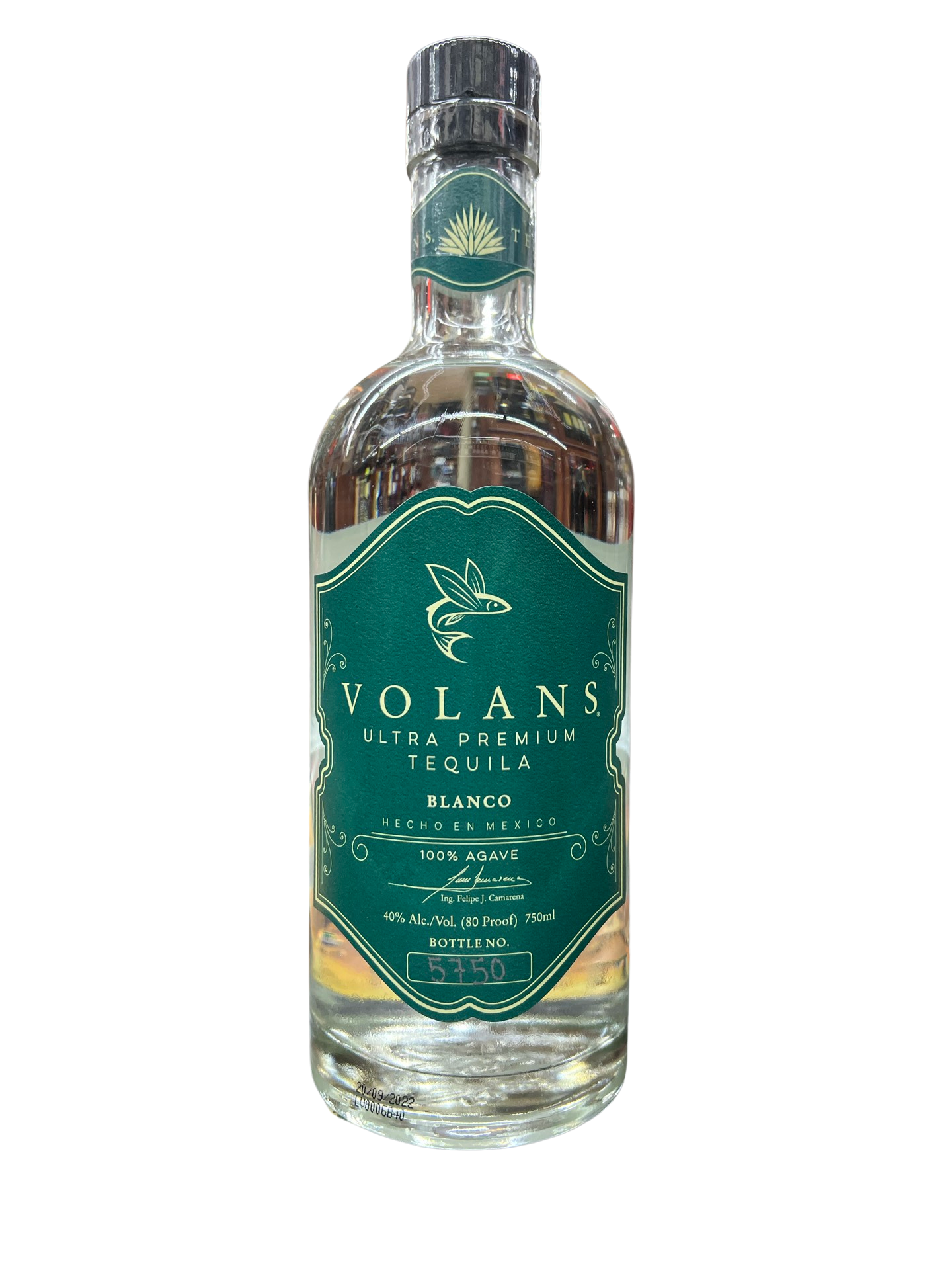 Volans Blanco Tequila 750ml