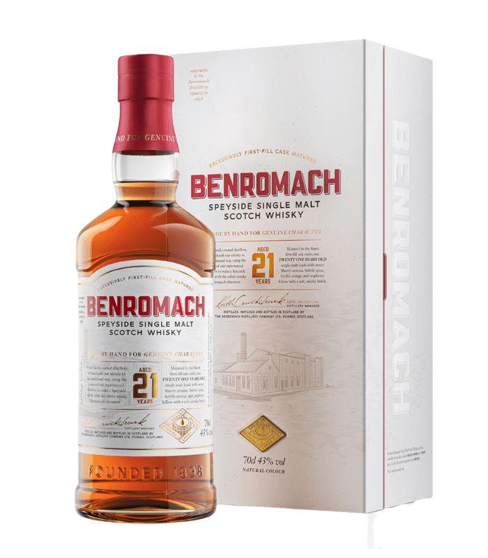 Benromach 21 Year Old Single Malt Scotch Whisky 750ml