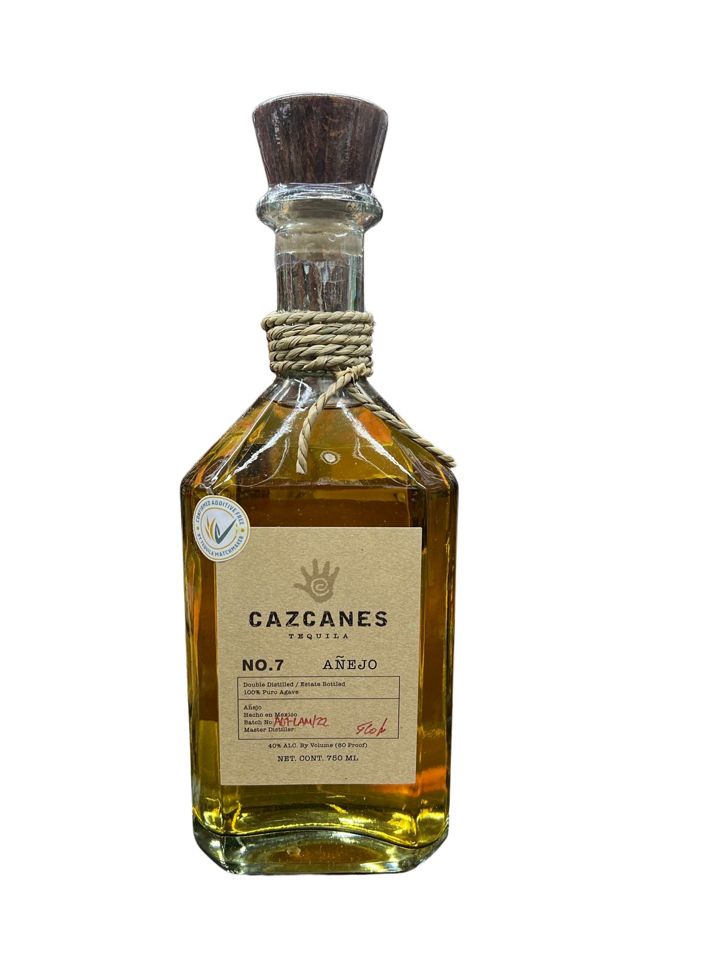 Cazcanes No.7 Anejo Tequila 750ml