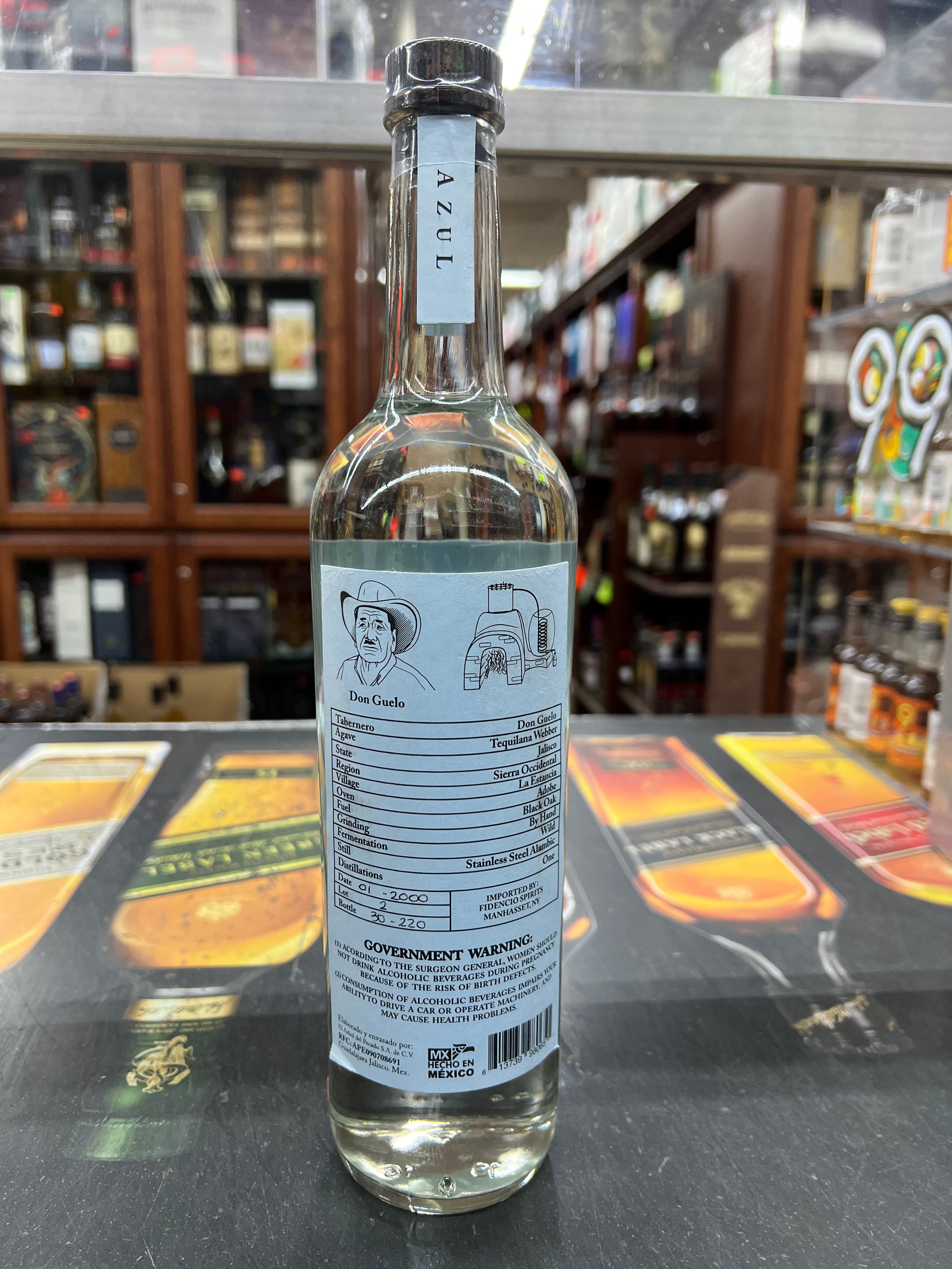 La Venenosa Azul Don Guelo Mezcal 750Ml