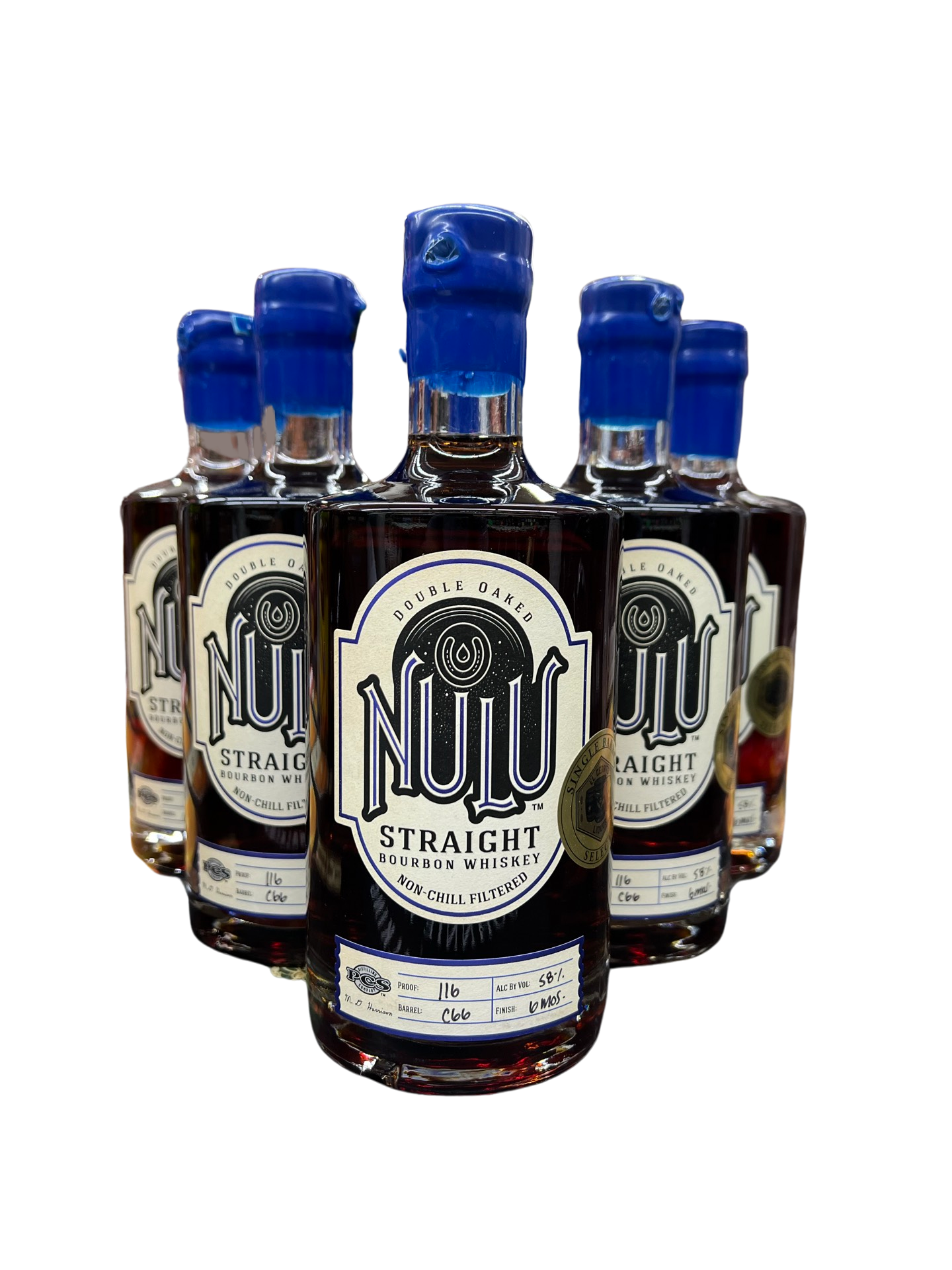 Nulu Double Oaked  El Cerrito Liquor Store Pick Straight Bourbon Whiskey