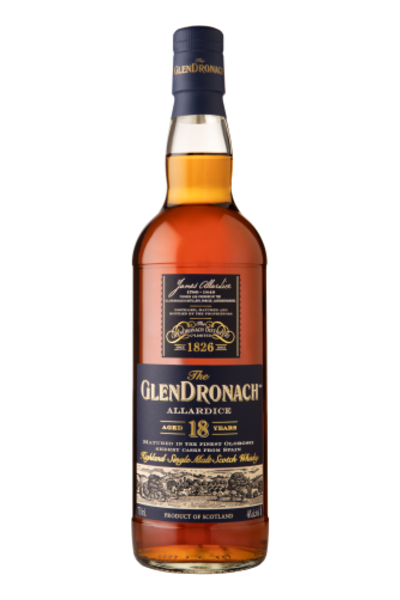 Glendronach Allardice 18 Year Old Single Malt Scotch Whisky 750ml