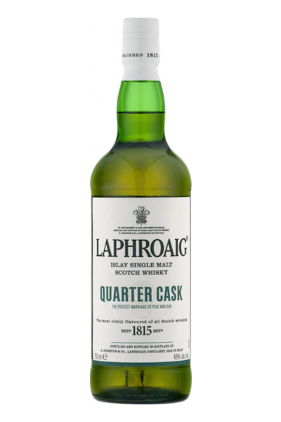 Laphroaig Quarter Cask Double Cask Matured Single Malt Scotch Whisky 750ml