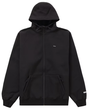 Supreme WINDSTOPPER Zip Up Hooded Sweatshirt (FW22) Black