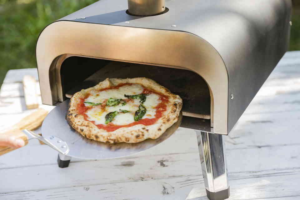 短時間で美味しいピザが焼けますENRO 窯焼き名人2アウトドア用ポータブルピザ窯