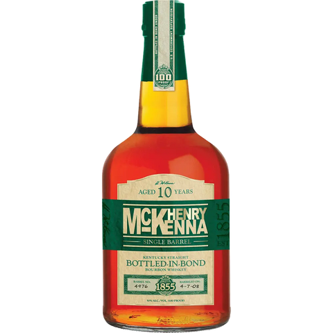 Henry McKenna Single Barrel BIB Bourbon