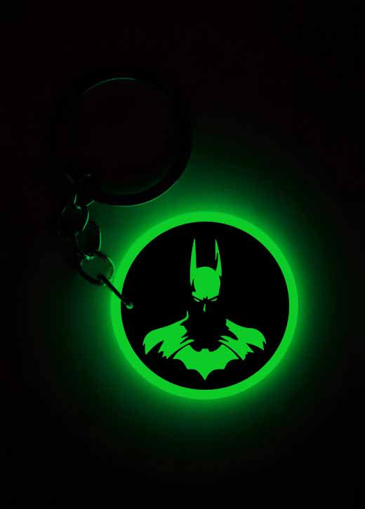 Batman Dark Knight | Keychain | Glow in Dark – QsicaGlowStore