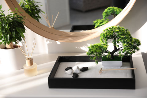 Creating a Miniature Indoor Zen Garden Decor