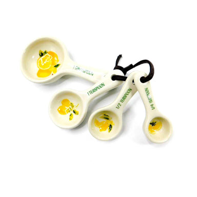 WHITE MEASURING SPOON SET, 4 PIECES – Walker Boutique