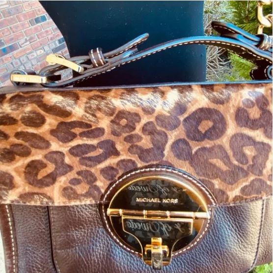 michael kors cheetah print purse