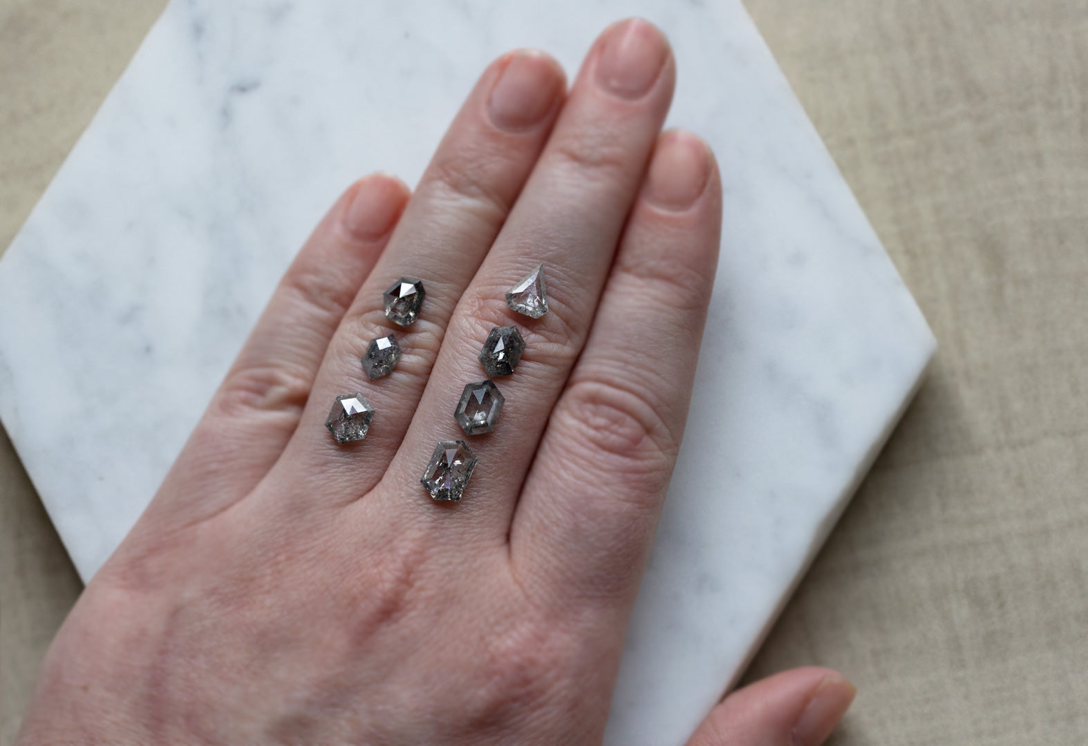 Narrowing down your favorite Salt & Pepper Diamond!