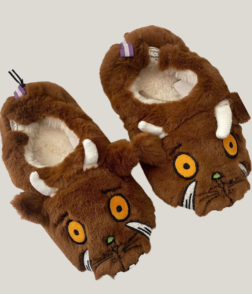 Children's Gruffalo Slippers  Size L(1-2)