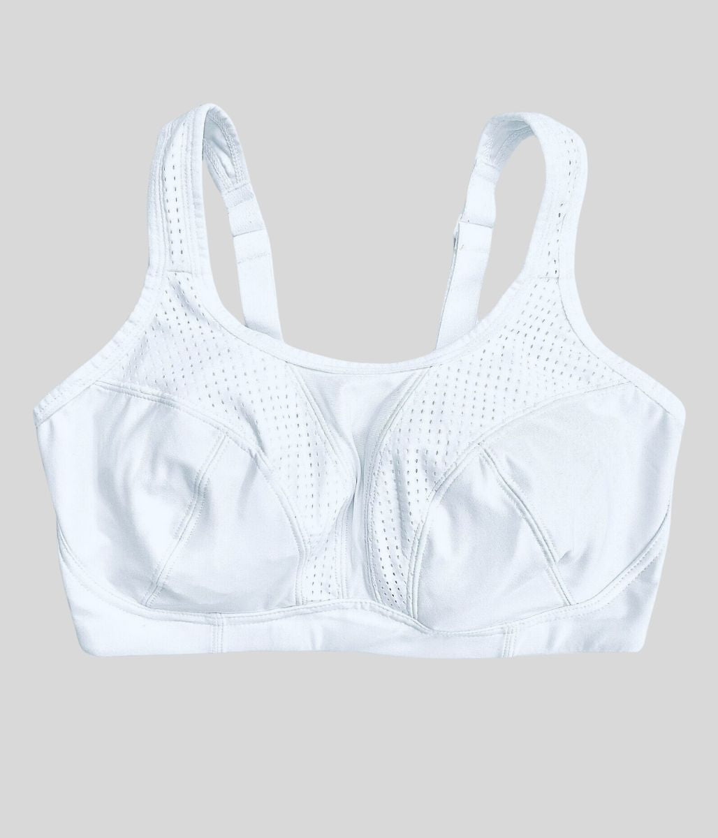 White Ultimate Support Sports Bra  Size 30C