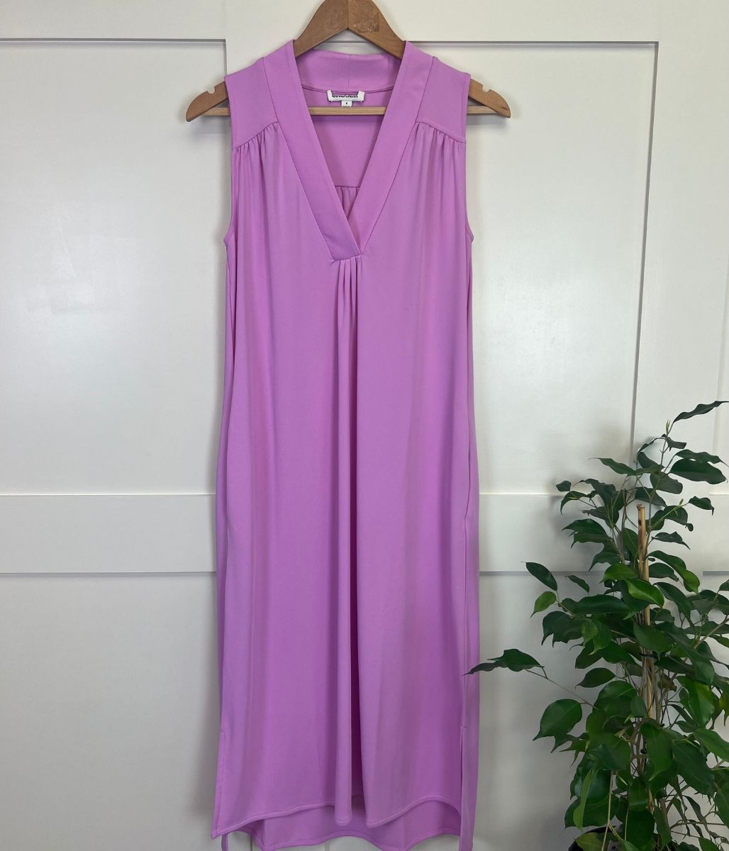 Pink Sleeveless Shift Dress  Size 18