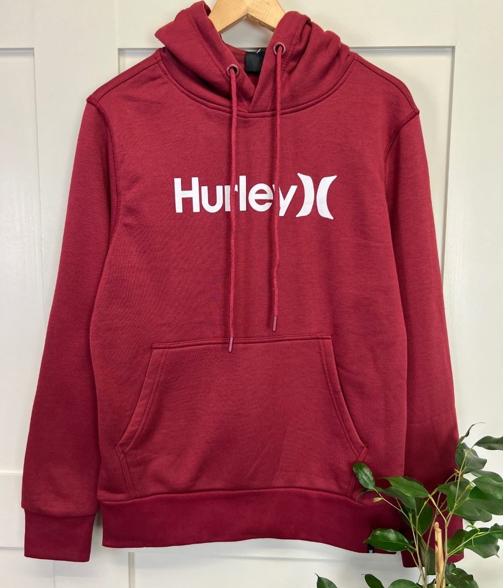 Red Hurley One & Only Hoodie  Size M