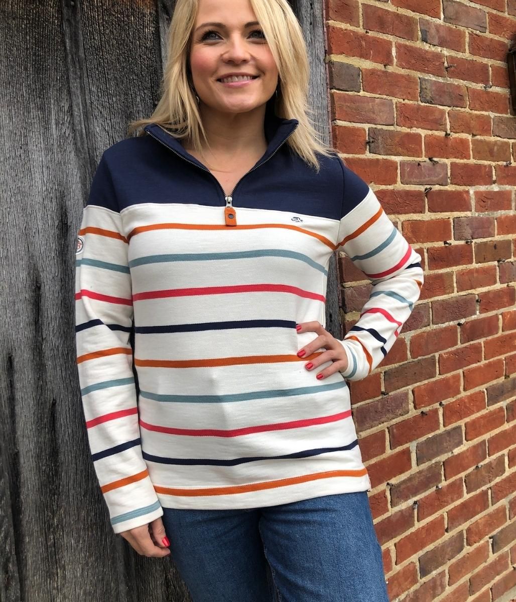 Brakeburn Amber Striped Sweatshirt  Size 20