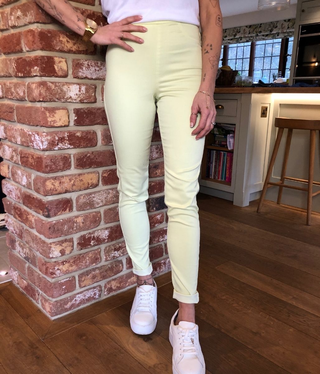 Lemon High Waisted Jeggings  Size 8S