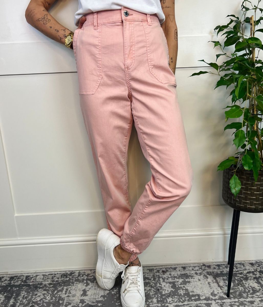 Pink Slim Fit Joggers  Size 12S