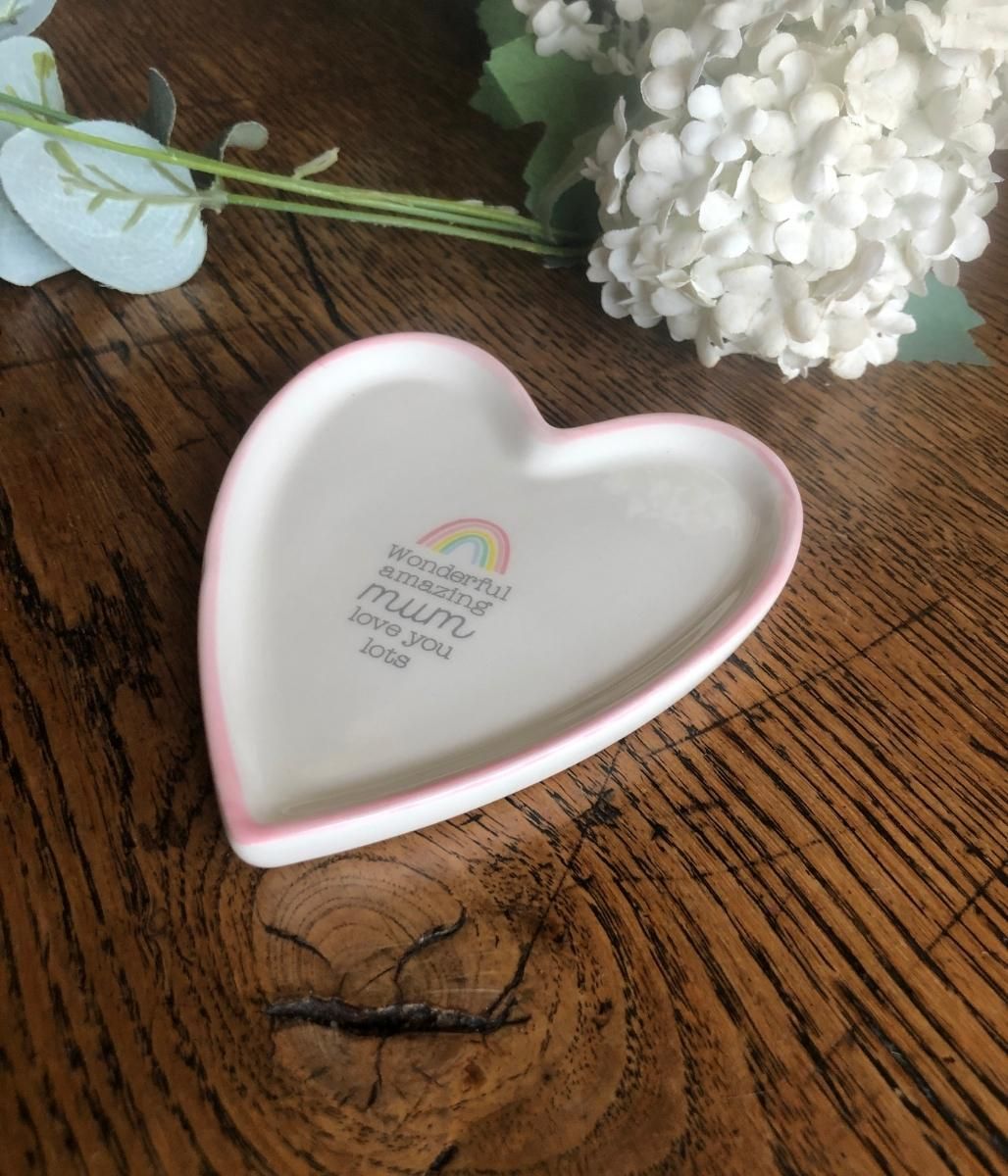 Mum Heart Trinket Dish