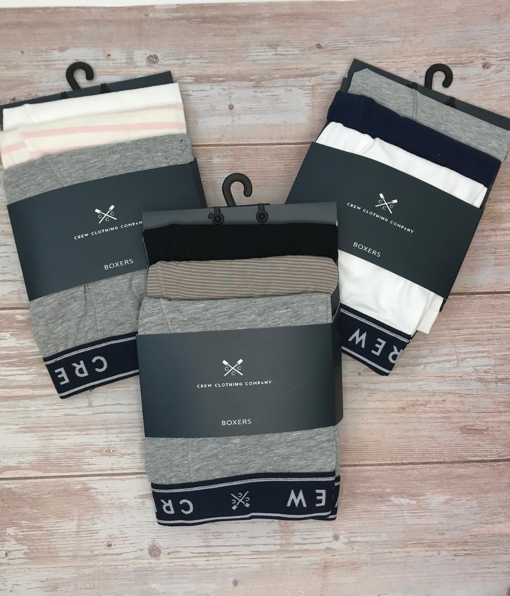 Mens 3 Pack Logo Boxer Shorts  Size XL