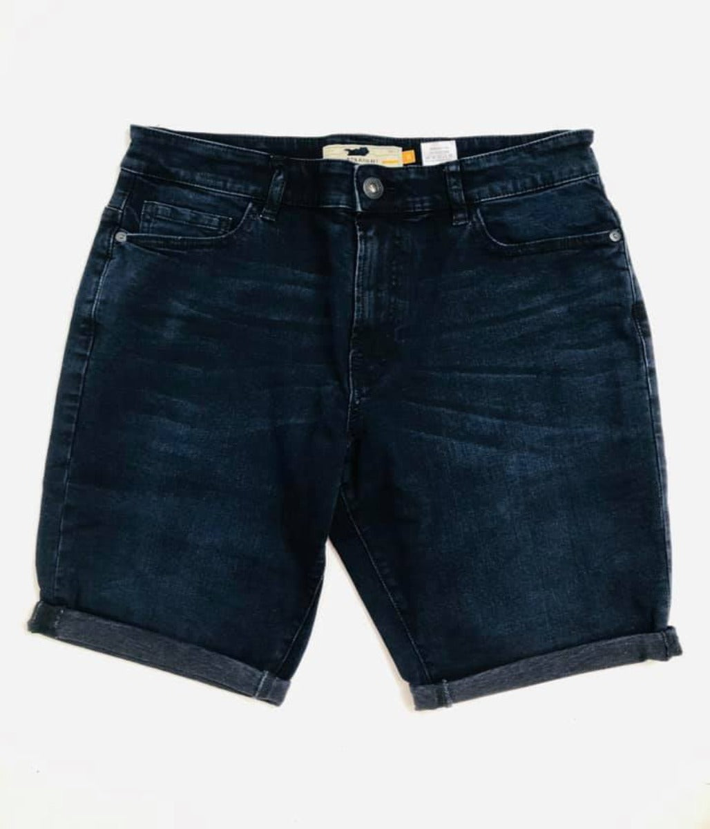 Mens Indigo Denim Shorts  Size 28