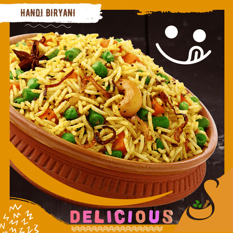 handi biryani recipe by satvic foods