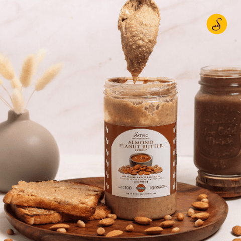 Satvic Foods Almond Peanut Butter best friendship day gift idea for your boy best friend