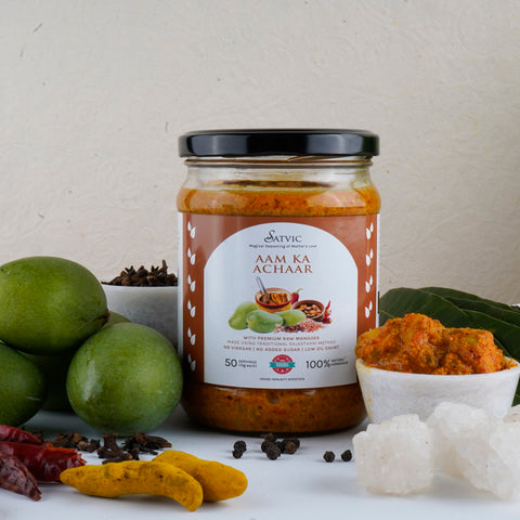 satvic foods aam ka achaar