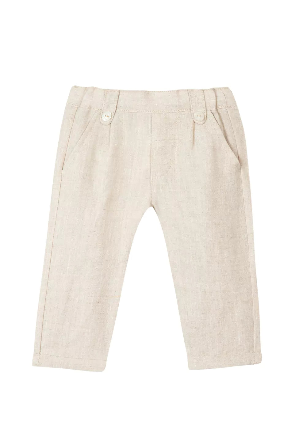 Kids naturally dyed linen trousers  3AM11602P7195  PlayUp