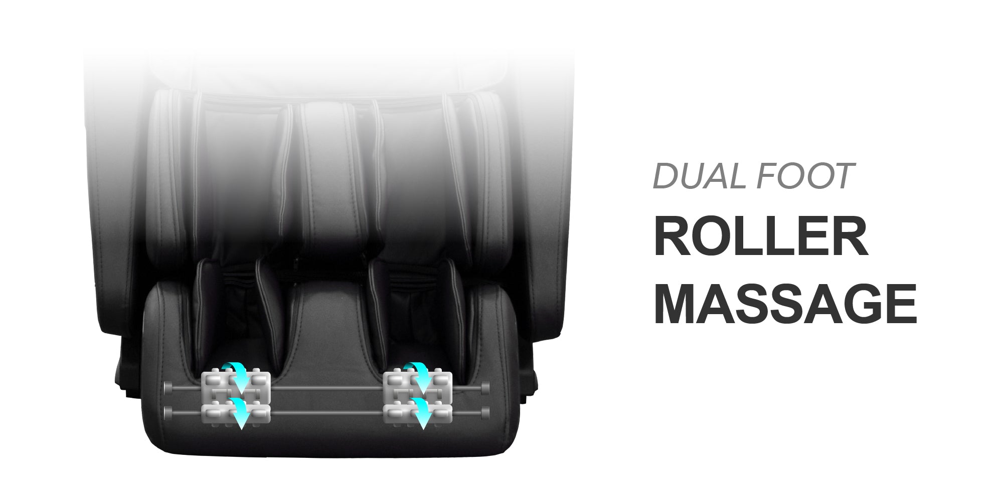 dual foot roller massage