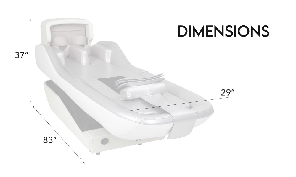 ThermaMedic Bed Dimensions | Massage for Health and Relaxation