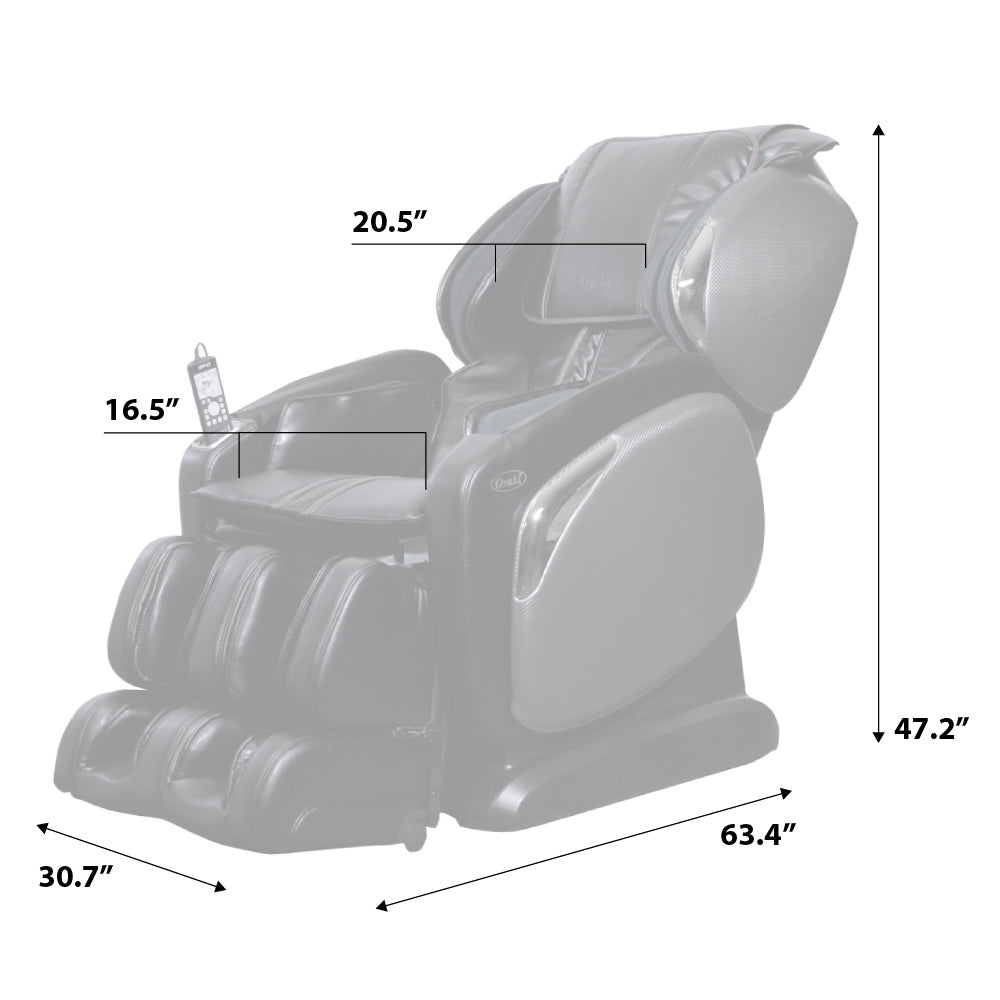 Osaki 4000CS Dimension Upright