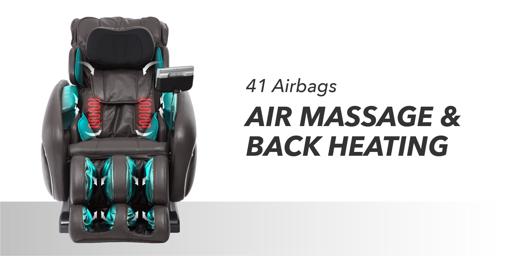 41 Airbags Air Massage & Back Heating