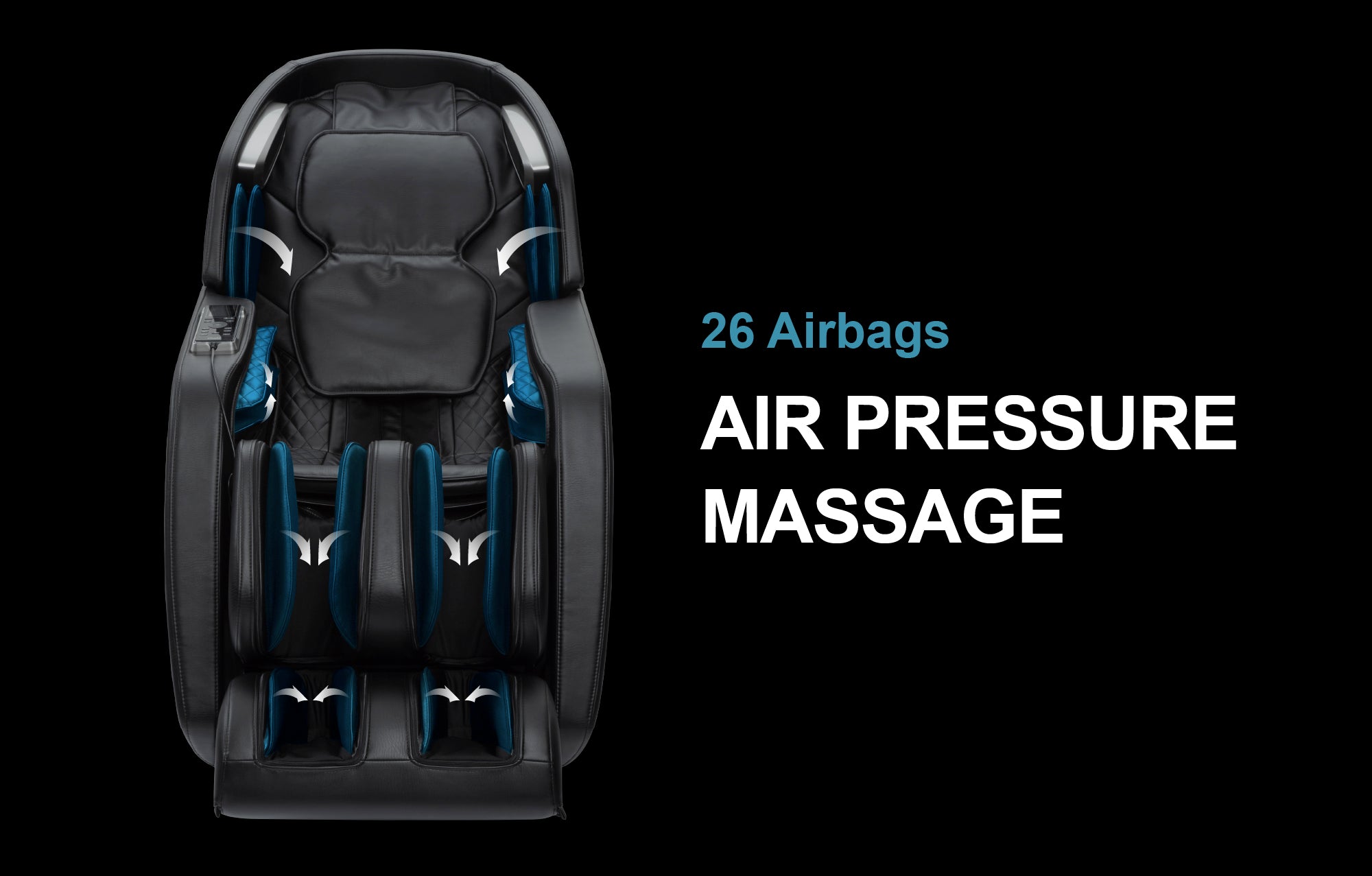 26 Airbags Air Pressure Massage
