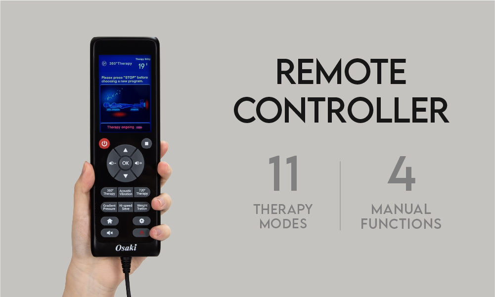 ThermaMedic Bed Remote Controller | Massage for Health and Relaxation