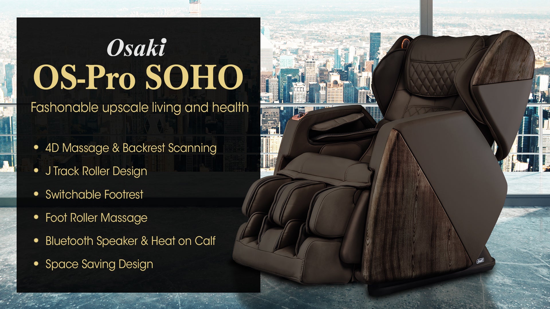 SOHO Banner - Fashonable upscale living and health