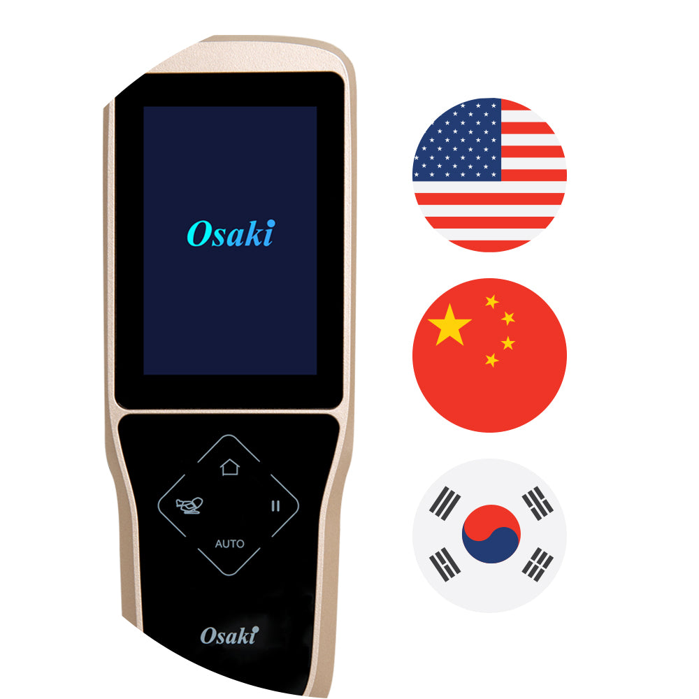 Osaki OS-Pro Admiral II - Multi Language Support