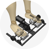 Osaki OS-Pro Alpina - Foot Roller