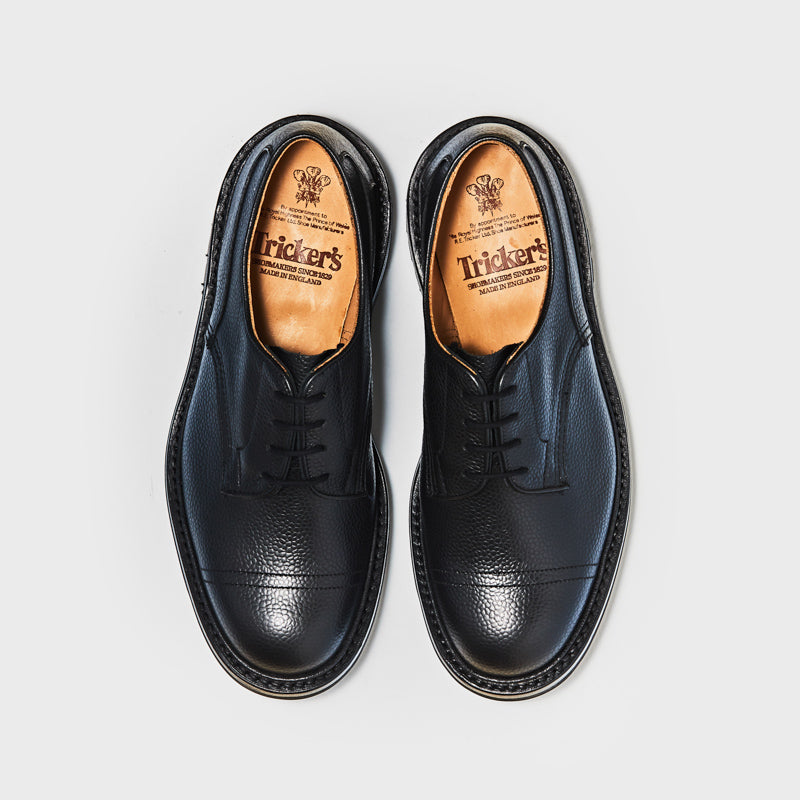 M6896 MATLOCK / BLACK SCOTCH GRAIN (COMMANDO SOLE)