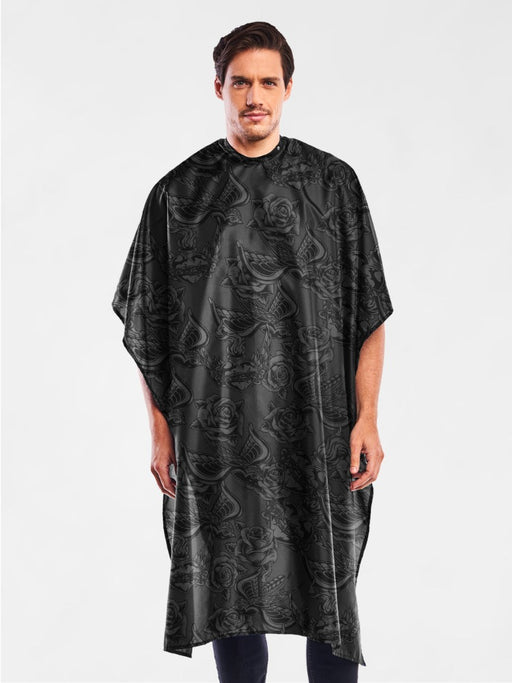 Black Supreme Barber Cape