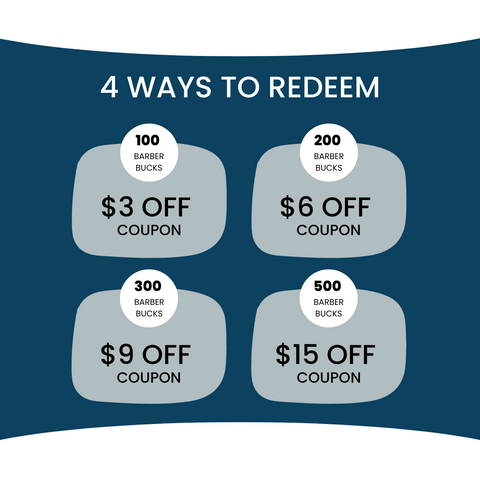 Ways To Redeem Barber Bucks