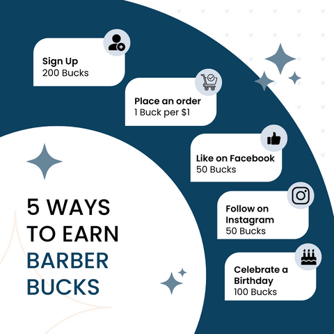 Ways To Earn Barber Bucks Rewards