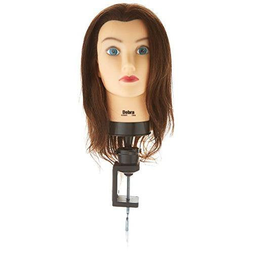 Debra Manikin Cosmetology Mannequin Head 100% Human Hair, BEST