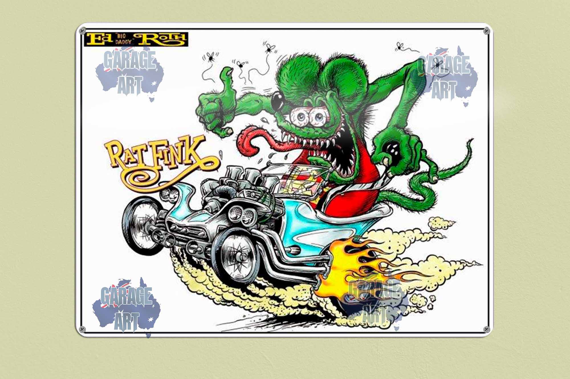 男女兼用 カジュアルウェア 90年代LAで購入！ラットフィンク！#EdRoth