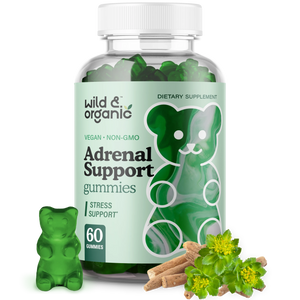 Adrenal Support Gummies - Wild & Organic LLC