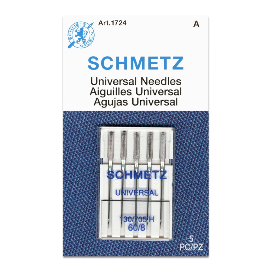 Schmetz Sharp / Microtex Machine Needle Size 12/80 #1730 - 036346317304  Quilting Notions