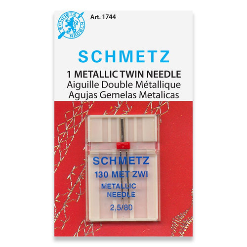 Aiguilles SCHMETZ - Aiguille double universal 4mm - Créatrices Broderie  Machine