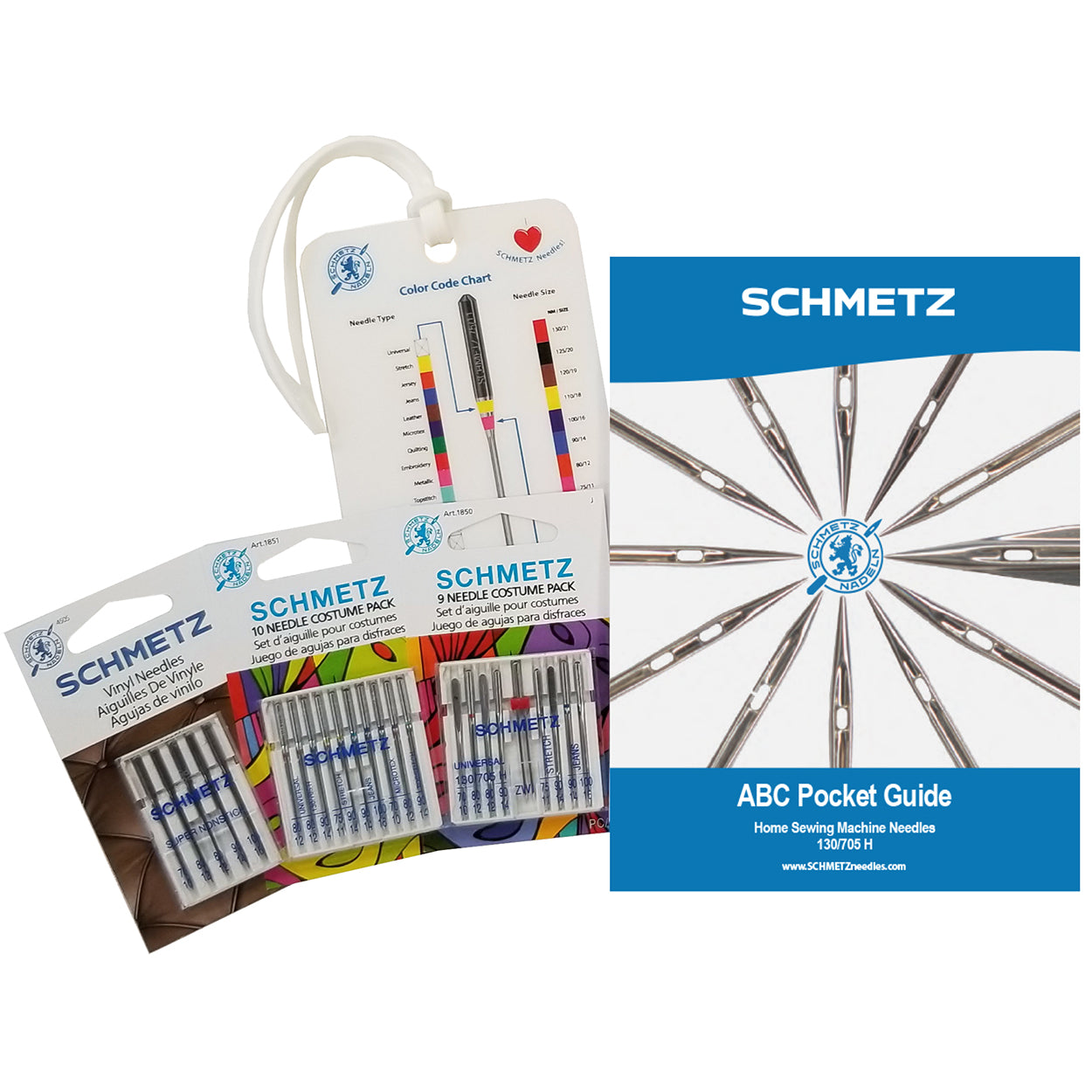 Schmetz Machine Needles Trio – Bound in Stitches
