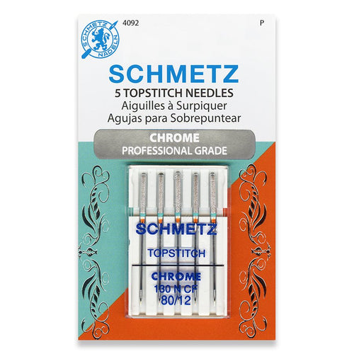 Schmetz Needles - Assorted Sizes - Flat - Large Eye, Sit n' Sew Fabrics
